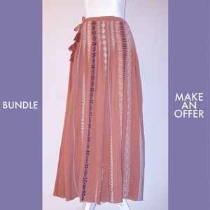 FREE PEOPLE 🌺 Boho Tassel Skirt